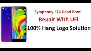 Symphony  i74 Dead Boot Repair With UFi ll Symphony I74 Auto Reboot Solution ll Symphony  i74