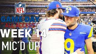 NFL Week 14 Mic'd Up! "You know what movie that's from, White Chicks" | Game Day All Access