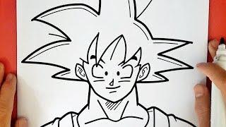 COMO DIBUJAR A GOKU