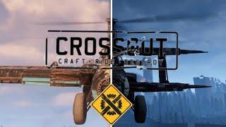 CROSSOUT-битва 1 на 1.воздушные бои между хрущёвок.