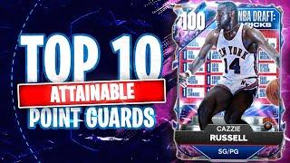 RANKING THE TOP 10 BEST ATTAINABLE POINT GUARDS IN NBA 2K25 MyTEAM!!