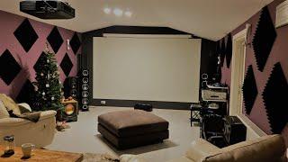 Ev Sinema Perde Boyası - Home Theater Curtain Paint