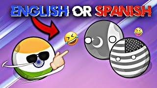 English or Spanish? Countryball Edition Funniest Moments 