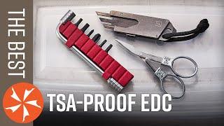 TSA-Approved EDC Travel Tools & Knife Alternatives