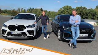 "Dicke Dinger" - Audi RS Q8  gegen BMW X6 M Competition I GRIP