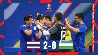 #ACFutsal2022 - 3rd Place Playoff | Thailand 2 - 8 Uzbekistan