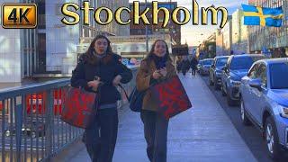 Sweden: Central Stockholm 4K Walk