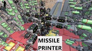 Sensor Missile Printing - Space Engineers #Shorts