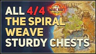 All The Spiral Weave Sturdy Chests Locations WoW