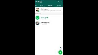 Настройки WhatsApp