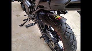 Versys 650: para-lamas (mudguard).