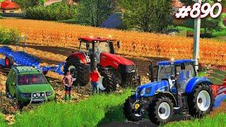 Roleplay pe Dumesti///AM BĂGAT NEW HOLLAND-UL LA ARAT [890]-Farming Simulator 19