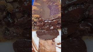 Insane Chocolate Molten Cake! Too much chocolate?  #foodhacks #delicious #musttry #shorts #yum
