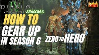 Gear up Faster with these Tips for Season 6 Diablo 4