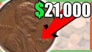 RARE PENNIES WORTH MONEY - COINS TO LOOK FOR IN POCKET CHANGE!!