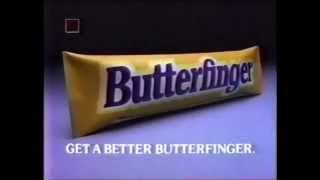 Old Butterfinger Candy Bar Commercial 80's - Classic