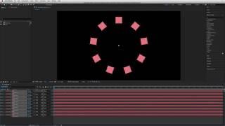 Easy Radial Array of layers in After Effects | Creative Cabin's One Minute Monday