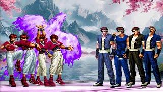 [KOF Mugen] Chris Team vs Shingo Yabuki Team