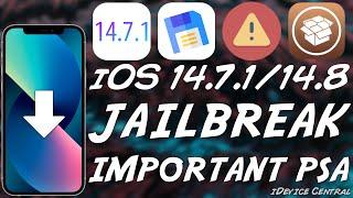 iOS 14.8 / iOS 14.7.1 Important Jailbreak Info: SAVE SHSH2 Blobs (For Downgrade / Upgrade Later)