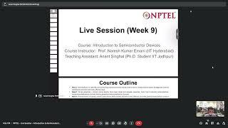 noc24 EE99 - Introduction to Semiconductor Devices - NPTEL - Week 9