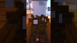 Minecraft: Stairs Super Secret Base! #minecraft #shorts