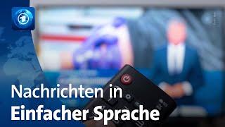 Bundesweit erstes Angebot: tagesschau startet Sendung in Einfacher Sprache