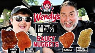 Wendy's NEW Saucy Nuggets Review