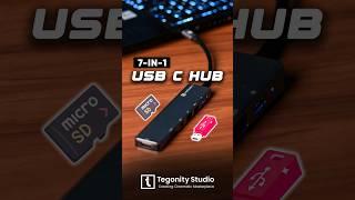 Portronics Type C USB Hub | Portronics USB Hub Review | Best USB Type C Hub for Macbook