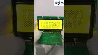 12*2 character LCD module, yellow and green. #electronic