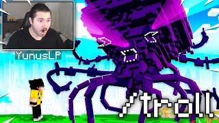 Minecraft'ta WİTHER STORM İle Kardeşimi Trolledim!!