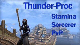 'Thunder-Proc' Stamina Sorcerer PvP Build - Morrowind