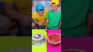 How we make the most delicious ice cream challenge #shorts by Ethan Funny Family