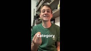 What’s the pronunciation of “CATEGORY”? Check this out  