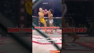 Kaisar Kumis VS Paleka brutal di dalam octagon Onepridemma #mma #onepride #combatsports