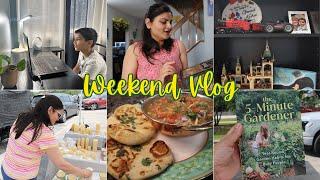 Special Indian Weekend Routine,Setting Up Govind's Room- New Additions, Farmer's Market Tour America