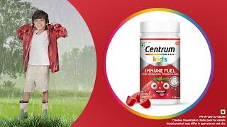 Centrum Kids Immune Fuel Gummies | Betaglucan, Vitamin C & Zinc support body's defence & Immunity