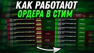 Все о работе ордеров в стим | Как заработать на ордерах в стим