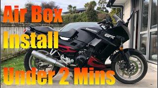 Kawasaki EX250 Ninja Airbox Install in Under 2mins