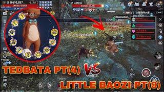 MIR4-TEDBATA TOGETHER WITH 3 TAOIST  AGAINST LITTLE BAOZI PART | SP FIGHT | HOF VS FFAM