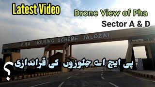 Pha Jalozai Latest Video & Update with Drone View | Pha Housing Scheme Jalozai | Pha Phase 3