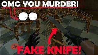 VRChat Murder Fake Knife Prank!