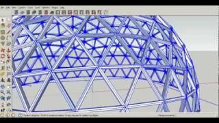 Geodesic Dome Framing Plan Tutorial: 9 Construction