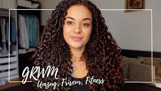 GRWM - Unser UMZUG, erster FRISEUR-Besuch & FITNESS-Routine beginnen | IamAniva