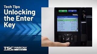 Printronix Auto ID Tech Tips: Unlocking the Enter Key