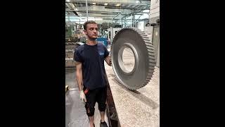 High precision diamond calibrating #diamondtools #granite #cnc #edilizia #floor #naturalstone