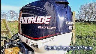 Evinrude Etec spark plug indexing