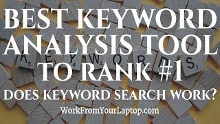 Best Keyword Analysis Tool to Rank #1 - Does Keyword Search Work? Using Jaaxy!