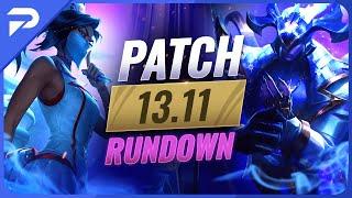 Patch 13.11 RUNDOWN - All BUFFS & NERFS - League of Legends Season 13