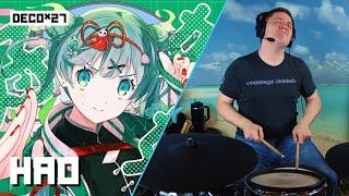 HAO By DECO*27's feat. Hatsune Miku On Drums!