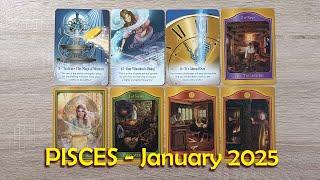 PISCES January 2025 Tarot Readings🪄🪐#archangelmichael #pisces